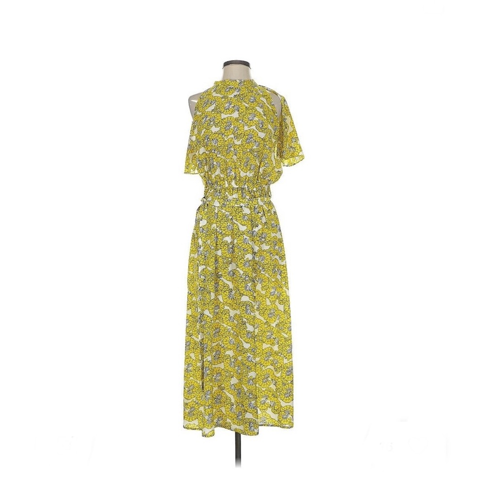Robert Rodriguez Yellow Floral Women's Dress, 2